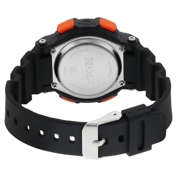 Zoop NT16034PP03W Digital Kids Watch with Black Strap & Digital Dial
