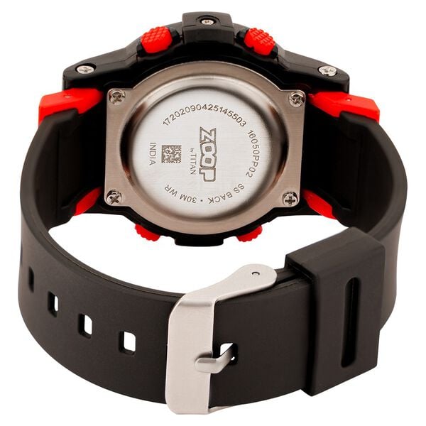 Zoop 16050PP02W Quartz Digital Watch For Boys