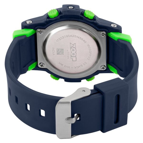Zoop 16050PP03W Quartz Digital Watch For Boys
