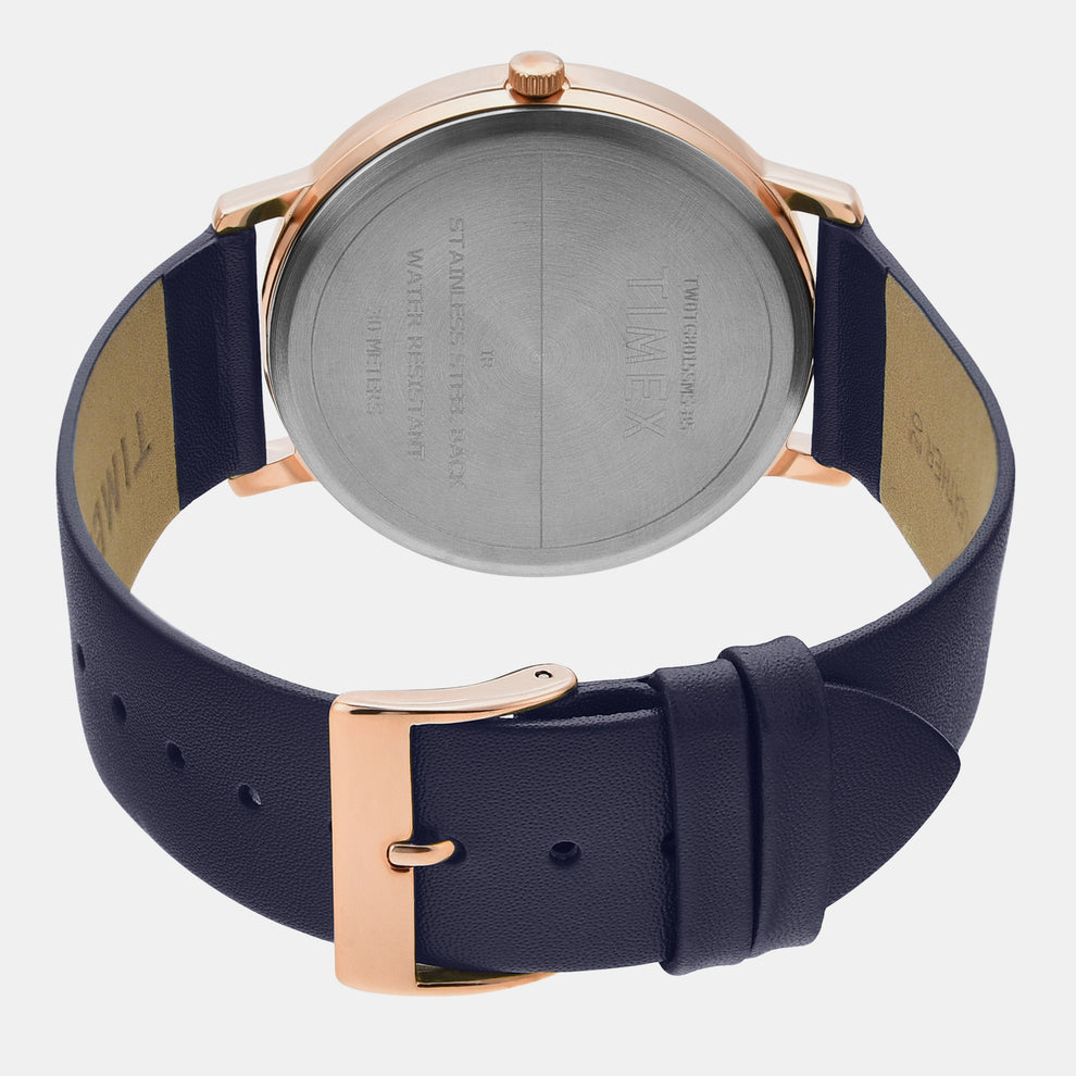 Timex TW0TG8015 Men’s Blue Dial Quartz Analog Watch