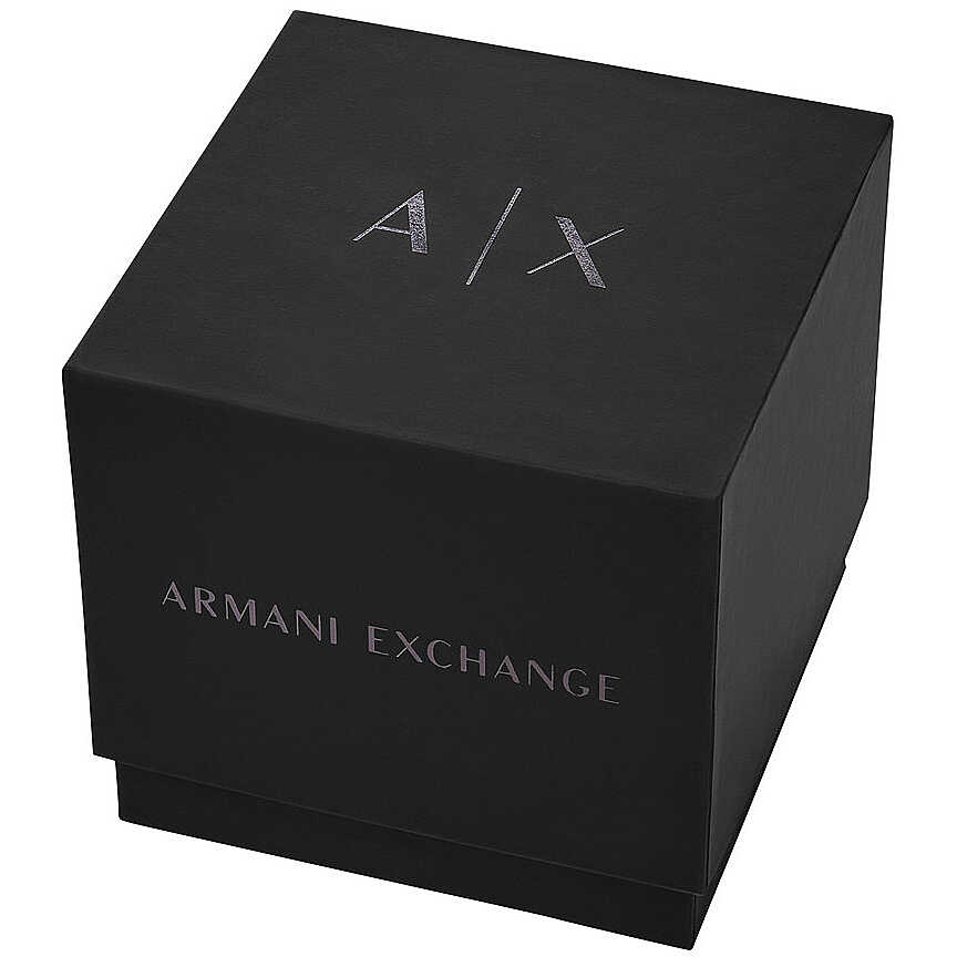 Armani Exchange AX5177I Women's Quartz Analog Watch Rose Gold Dial Rose Gold Stainless Steel Bracelet
