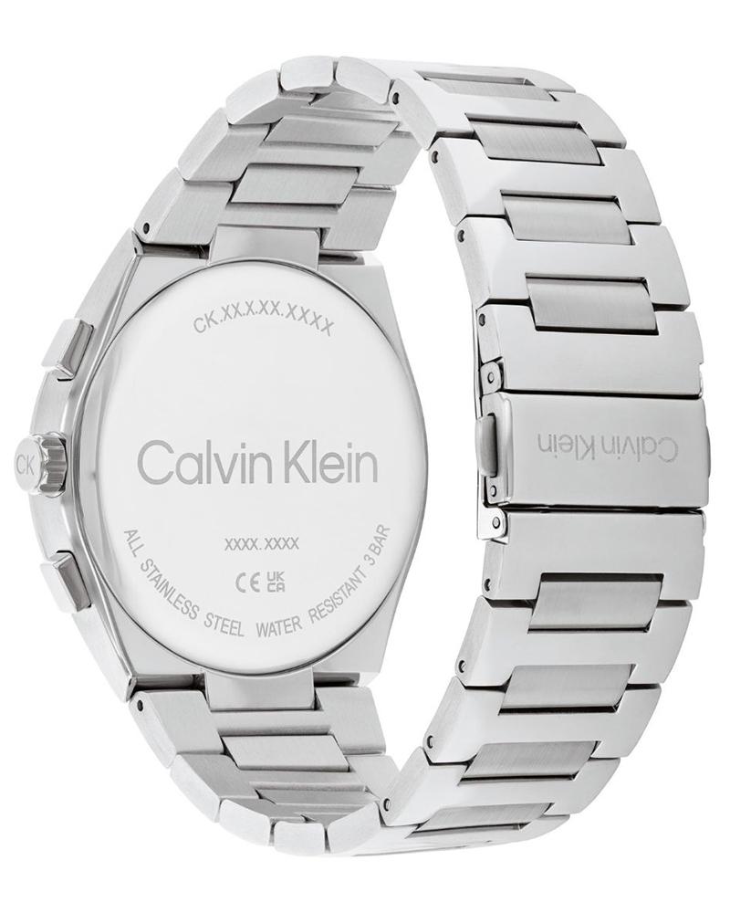 Calvin Klein 25200441 Distinguish Men Quartz Multifunction Green Dial Stainless Steel Watch