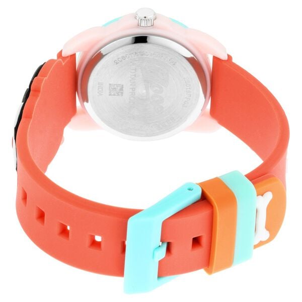 Zoop 26016PP03 3D Collection Quartz Analog White Dial Blue Plastic Strap Kids Watch