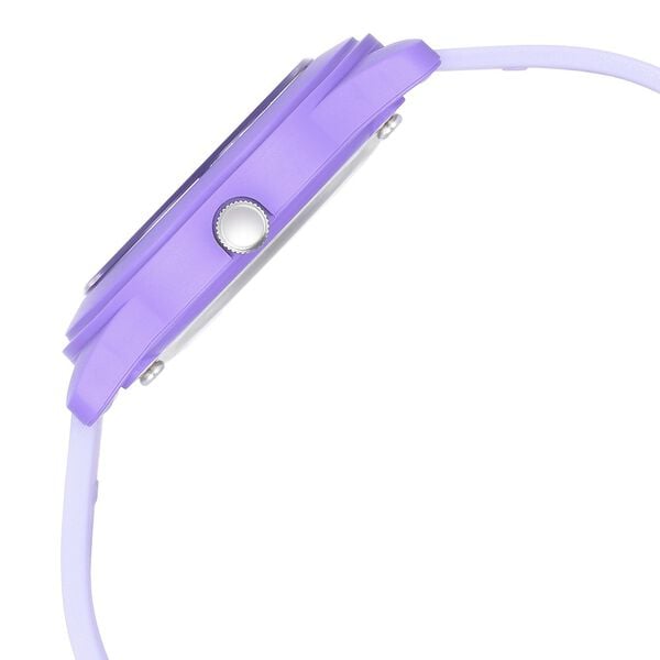 Zoop NS26019PP06W Kids Analog Quartz Purple Dial PU Strap Watch by Titan