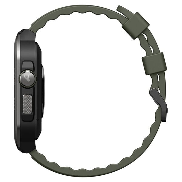 Fastrack ACTIVE-GREEN Active Pro Unisex AMOLED Bluetooth Calling Smartwatch Green Silicone Strap