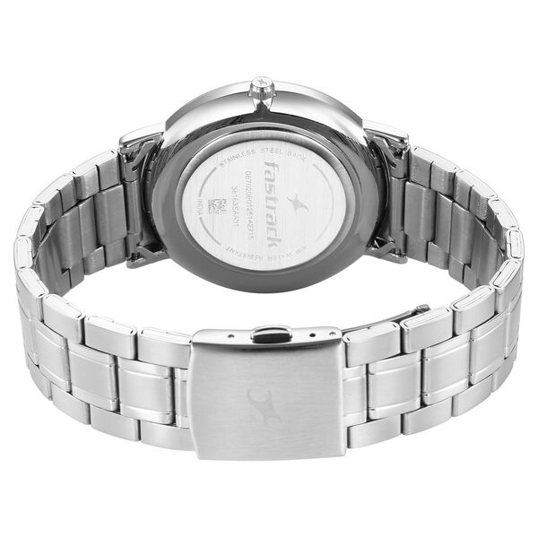 Fastrack 38163SM02 Stunners X Quartz Analog Men’s Watch with Green Dial & Silver Stainless Steel Bracelet