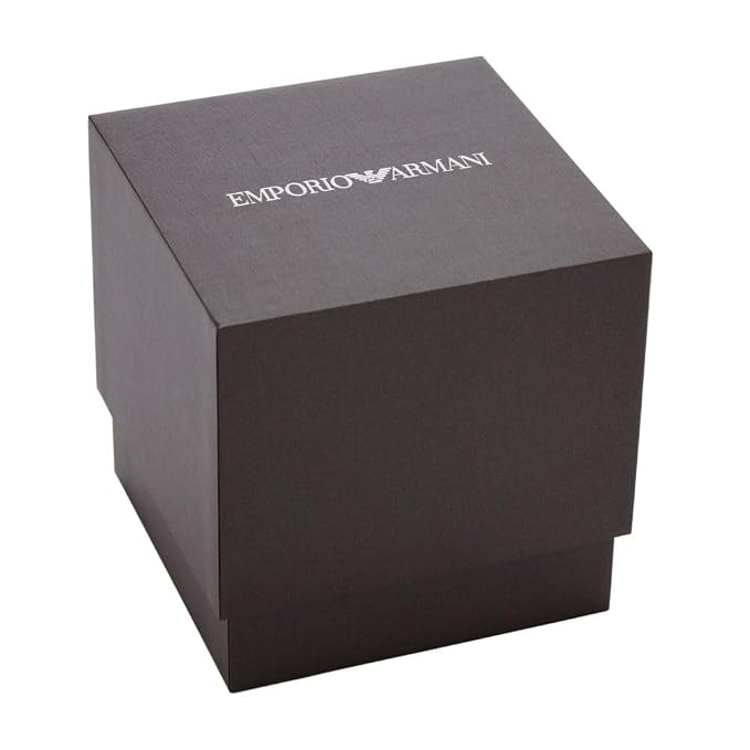 Emporio Armani AR11681I World Explorer Men's Solar Chronograph Blue Dial Stainless Steel Watch