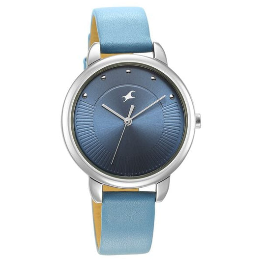 Fastrack 6282SL01 Quartz Analog Blue Dial Leather Strap Women’s Watch