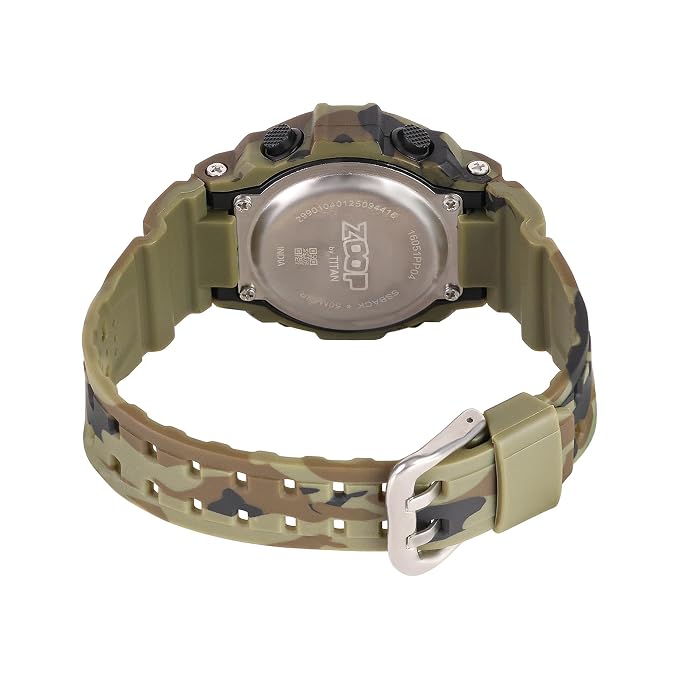 Zoop 16051PP04 Watch with Digital Dial & Military Camo Strap