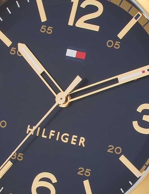 Tommy Hilfiger NSTH1710407W Men Black Dial Stainless Steel Strap Quartz Analog Watch