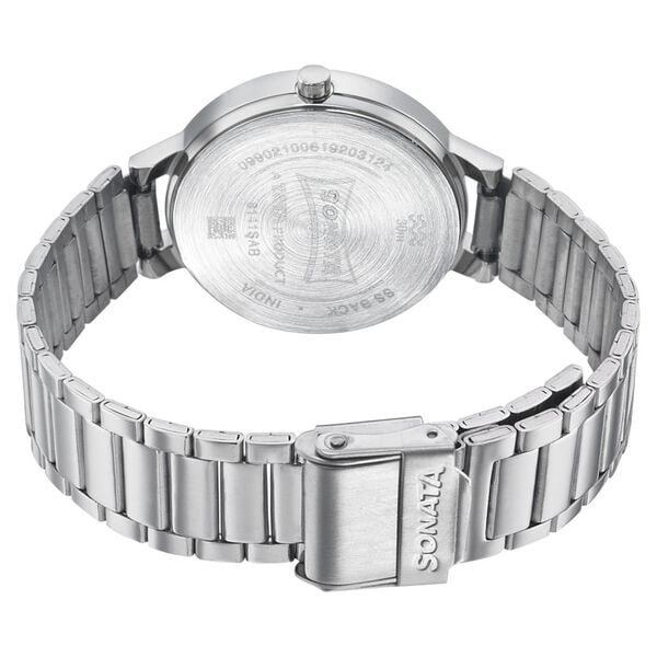 Sonata NS8141SM07 Women Play Blue Dial Stainless Steel Strap Quartz Watch