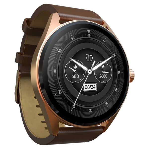 Titan 90197AL02K Unisex Smartwatch 1.43″ AMOLED Display Rose-Gold Mesh Strap
