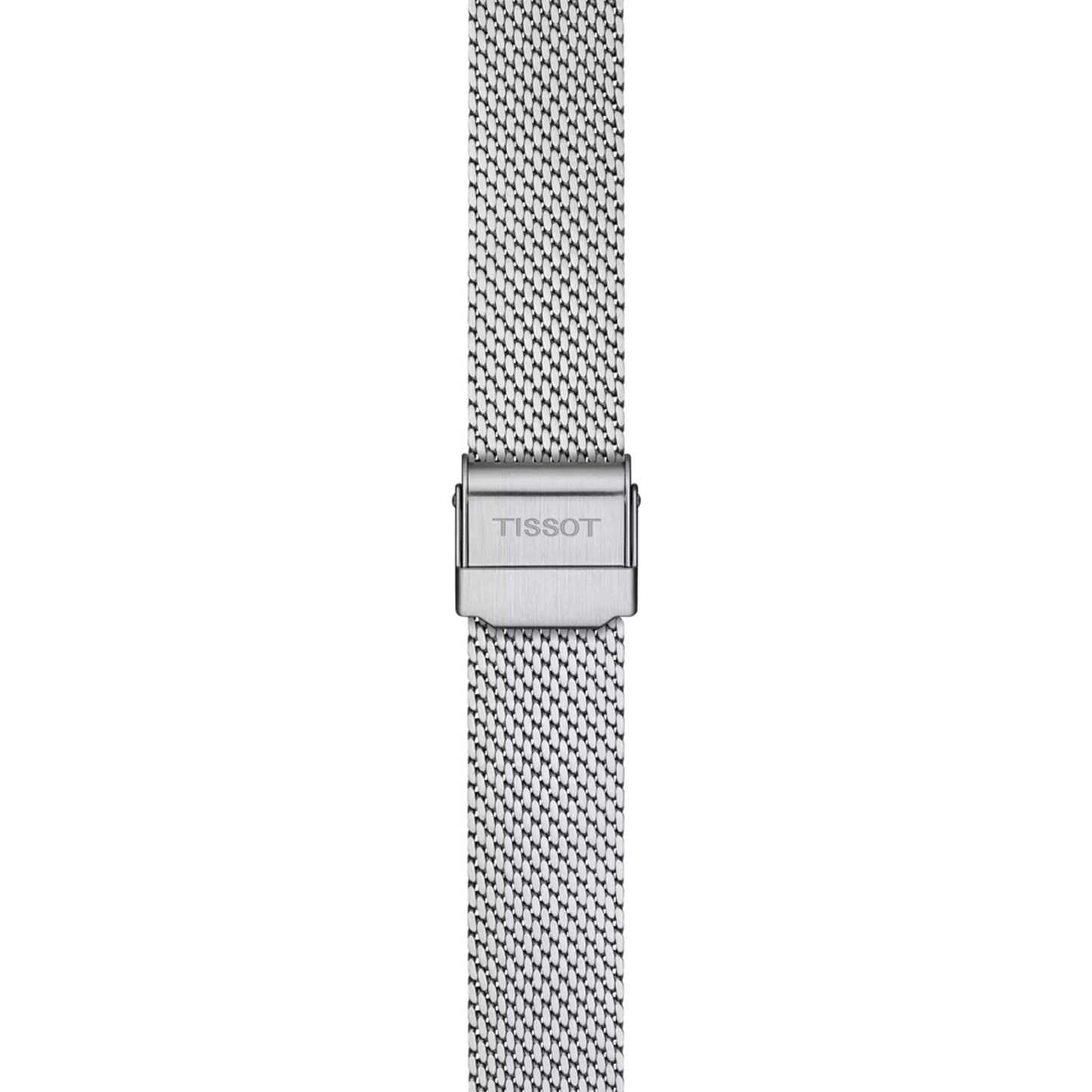 Tissot T1432101101100 Women Analog Quartz Watch with White Dial & Stainless Steel Bracelet