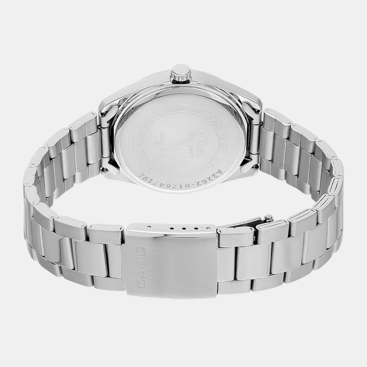 Casio A2262 Analog Quartz Men’s Enticer Watch | Green Dial | Stainless Steel Band | 50 m Water Resistant