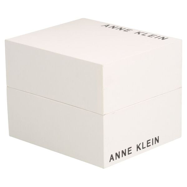 Anne Klein NDAK1412BMGM Women’s Analog Watch with Beige Dial and Stainless-Steel Strap