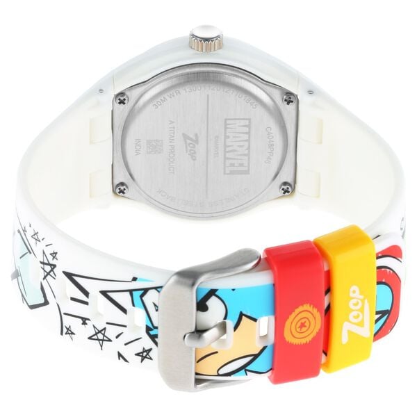 Zoop NPC4048PP46 Kids Analog Quartz Multicolour Dial PU Strap Watch by Titan