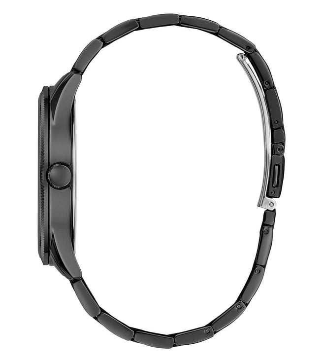 Guess GW0626G3 Analog Quartz Men Black Dial Black Stainless Steel Strap Watch