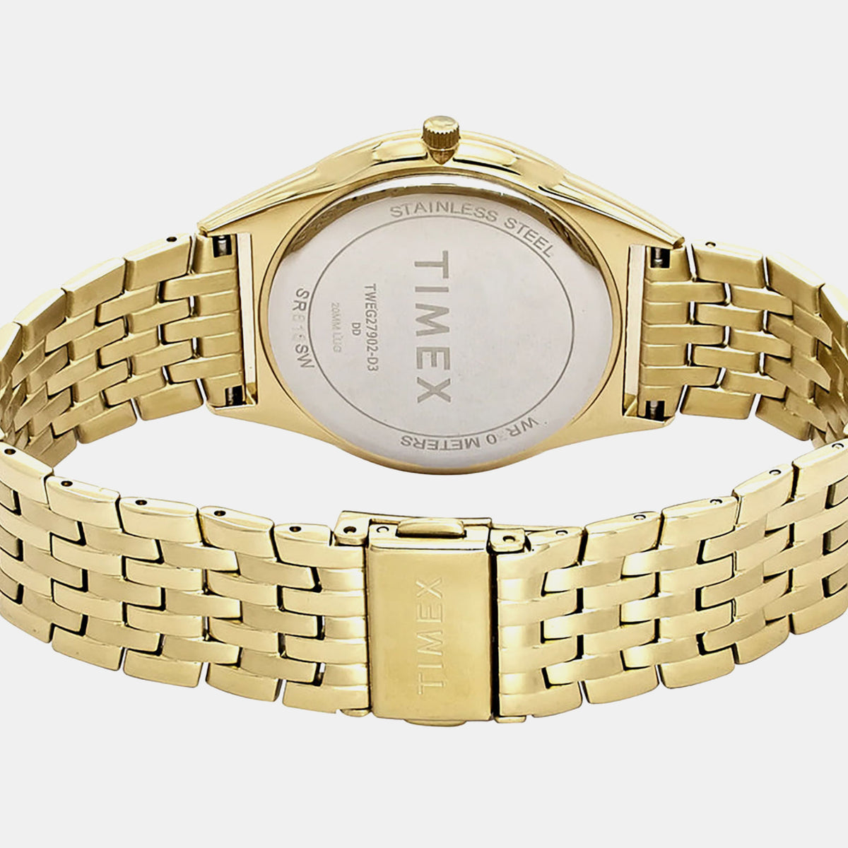 Timex TWEG27902 Silver Dial Round Case Analog Men Watch – Stainless Steel Bracelet, Quartz Movement