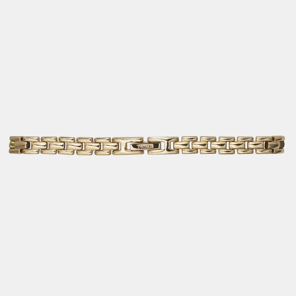 Timex TWEL11424 Women’s Silver Dial Rose‑Gold Stainless Steel Analog Watch