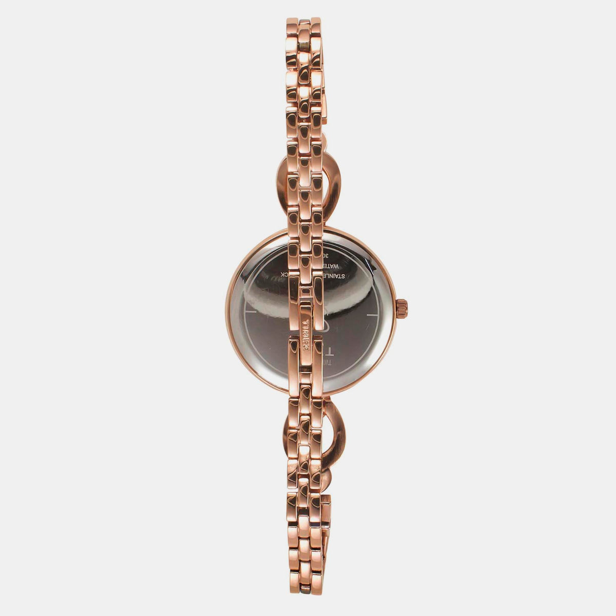 Timex TWEL18102 Fria Women Quartz Mother‑of‑Pearl Dial Analog Watch – Round Case, Brass Strap