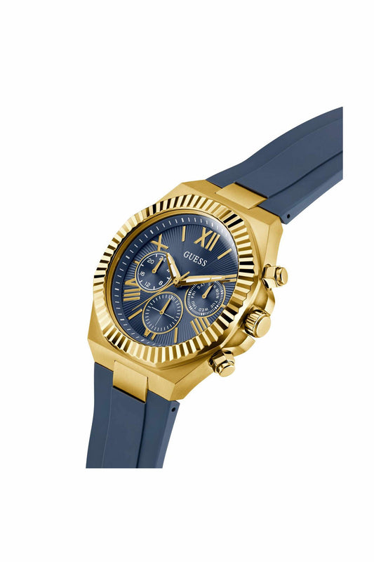 Guess GW1011G2 Men's Blue Multifunction Quartz Watch Blue Silicone Strap