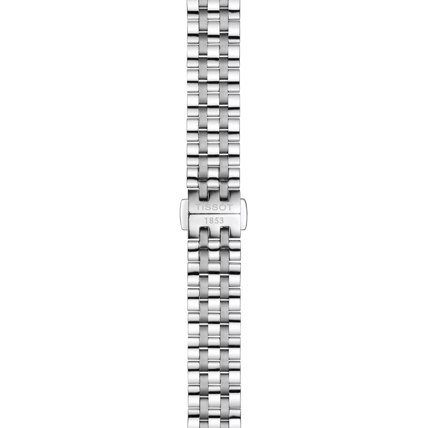 Tissot T1222231103300 Carson Premium Moonphase Silver Dial Stainless Steel Band Women Analog Quartz Watch 32 mm