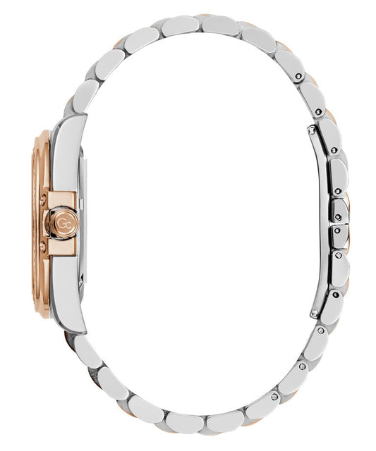 Gc Z53001L1 Bolt Lady Mid Size Women's Swiss Made Mother of Pearl Analog Watch