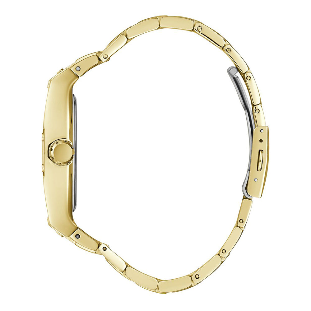 GUESS GW0456G1 Phoenix Gold‑Tone Men’s Multifunction Watch Black Dial