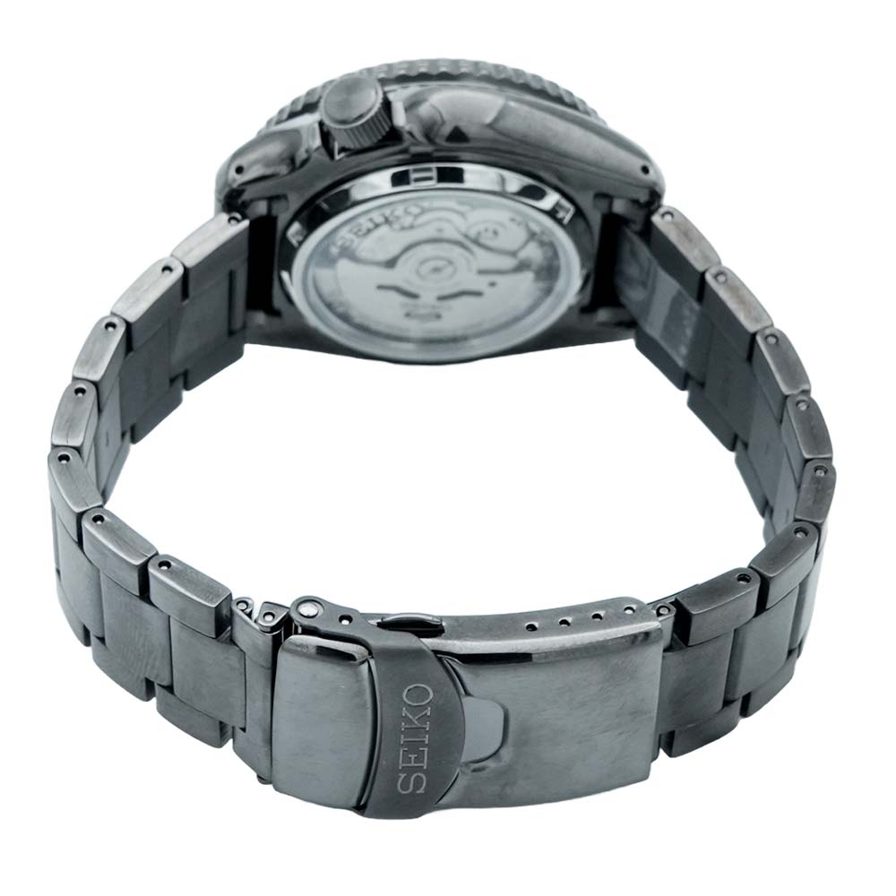 Seiko SRPD65K1 Men Automatic Black Dial Stainless Steel 5 Sports Watch