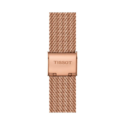 Tissot T1019103315100 Pink Mother-of-Pearl Dial 36 mm Women’s Swiss Quartz PR 100 Sport Chic Watch – Rose Gold PVD Stainless Steel Bracelet, Sapphire Crystal