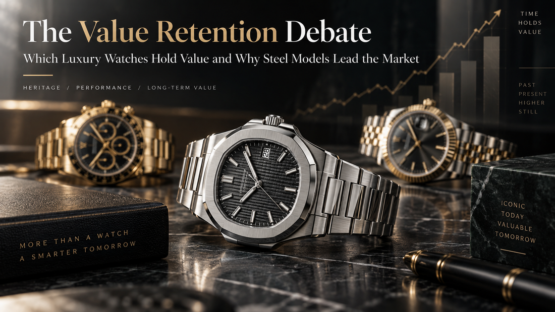 The Value Retention Debate: Which Luxury Watches Hold Value and Why Steel Models Lead the Market