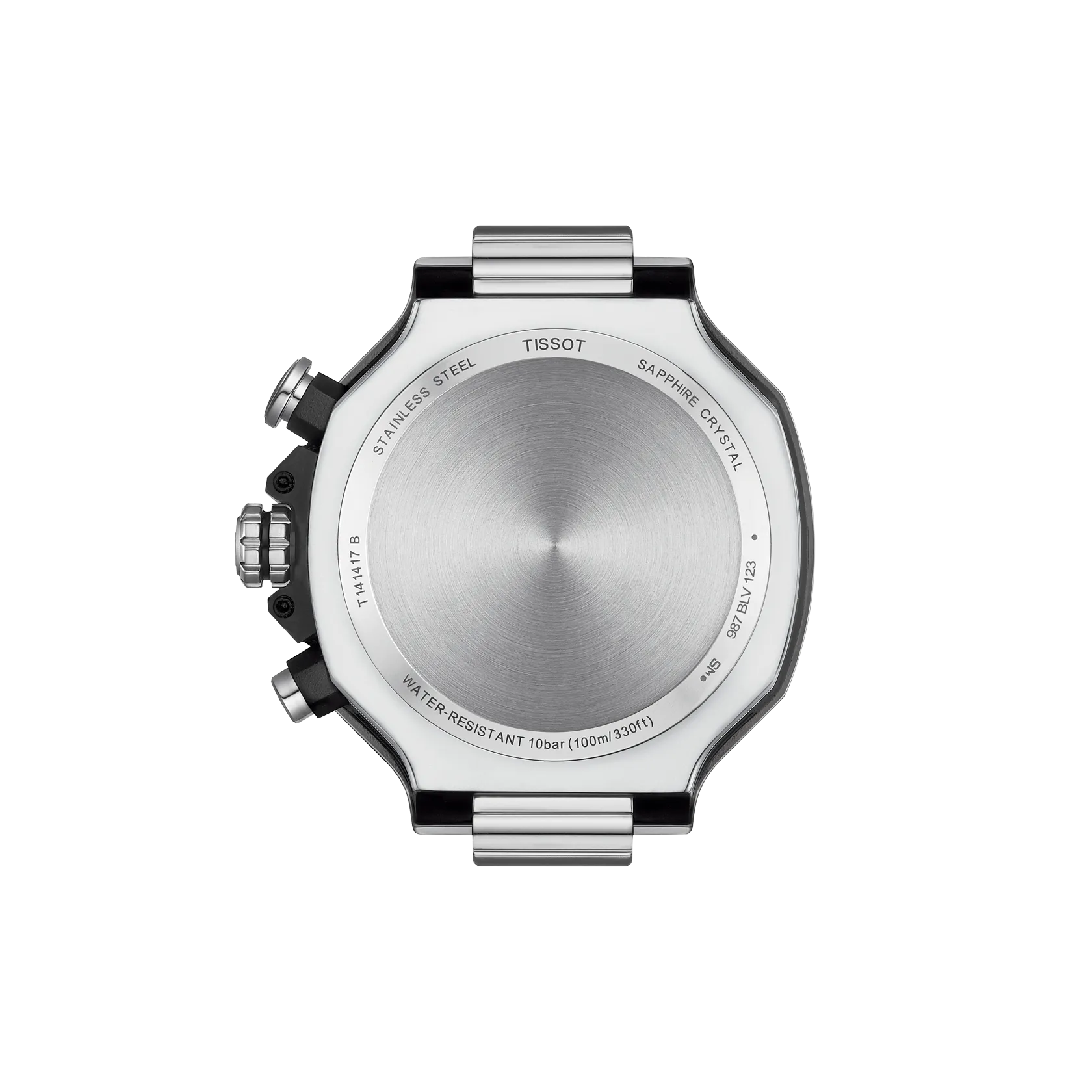 Tissot T1414171701100 T-Race Men Analog Quartz Chronograph White Dial Watch