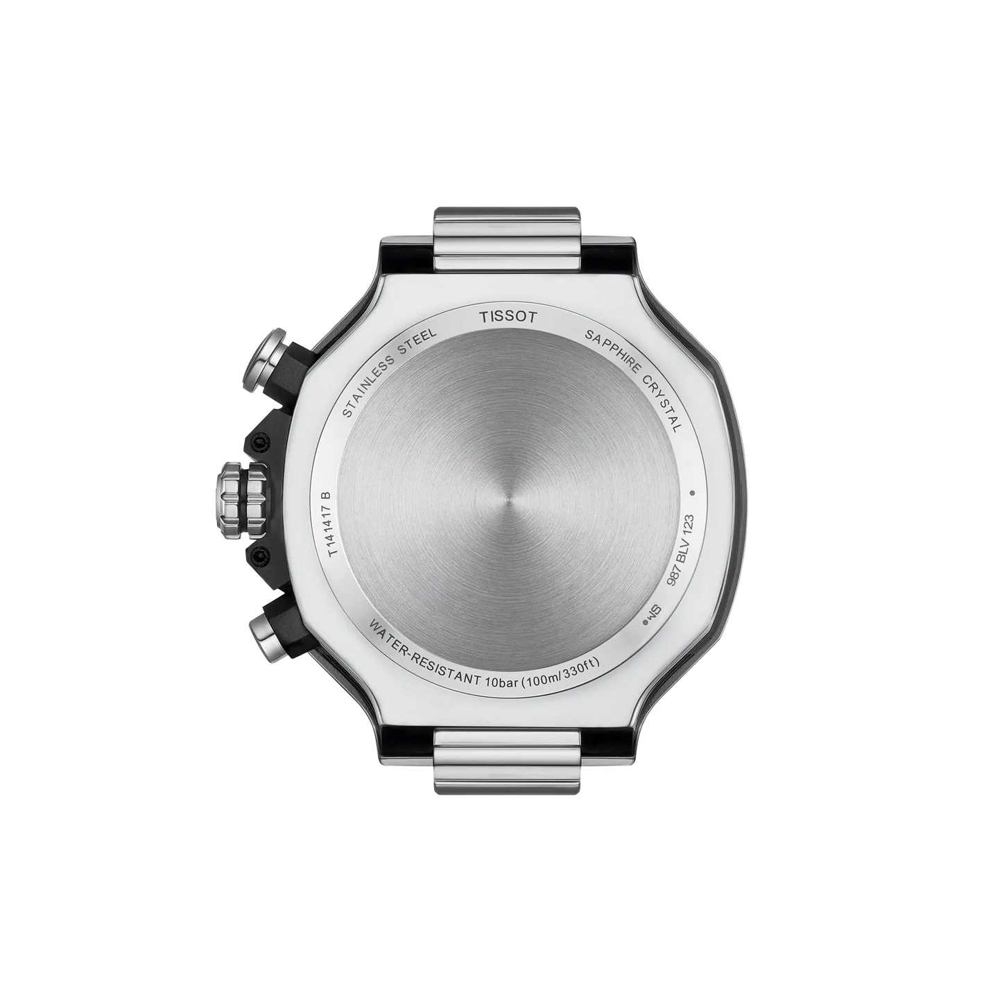 Tissot T1414171701100 T-Race Men Analog Quartz Chronograph White Dial Watch