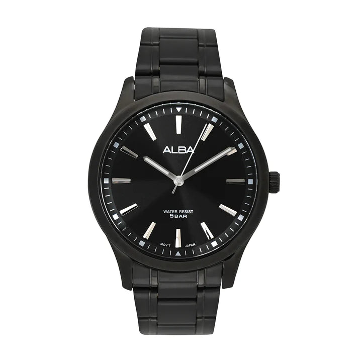Alba ARX005X1 Analog Quartz Men’s Watch with Stainless Steel Strap