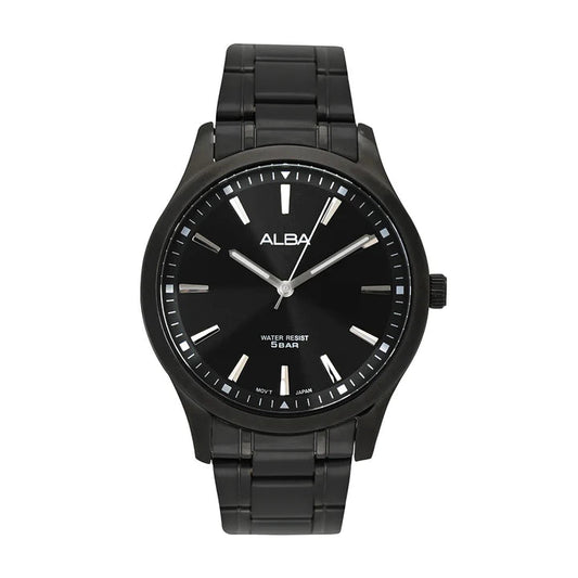 Alba ARX005X1 Analog Quartz Men’s Watch with Stainless Steel Strap