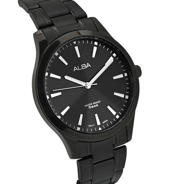 Alba ARX005X1 Analog Quartz Men’s Watch with Stainless Steel Strap