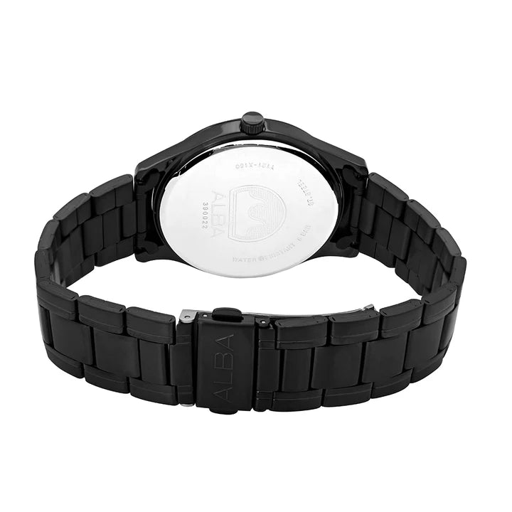 Alba ARX005X1 Analog Quartz Men’s Watch with Stainless Steel Strap