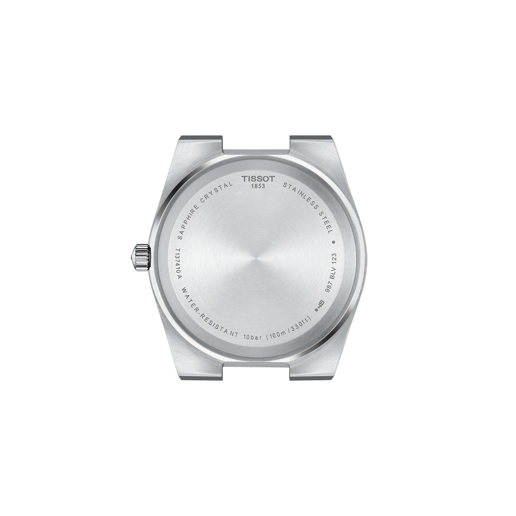 Tissot T1374101604100 Men Analog Quartz Watch with Blue Dial, Blue Leather Strap & Stainless Steel Case