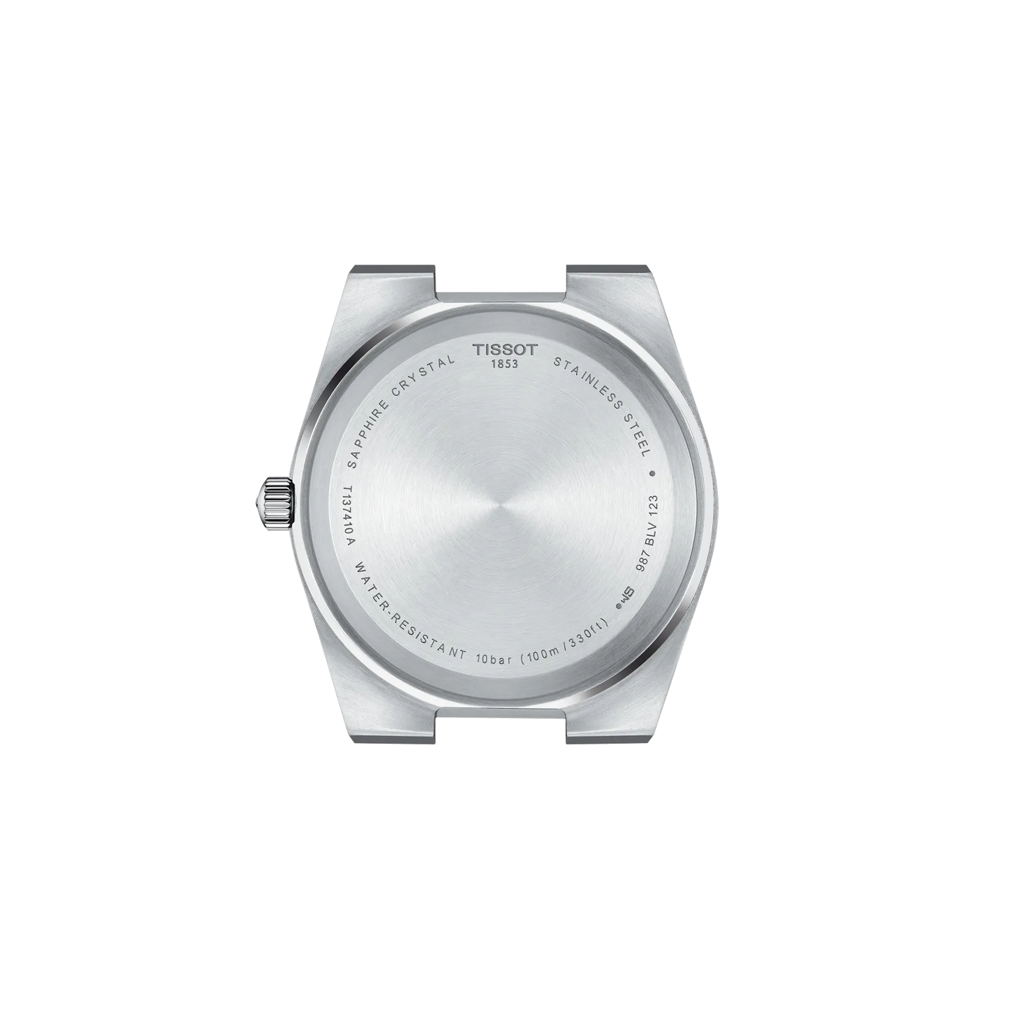 Tissot T1374101604100 Men Analog Quartz Watch with Blue Dial, Blue Leather Strap & Stainless Steel Case