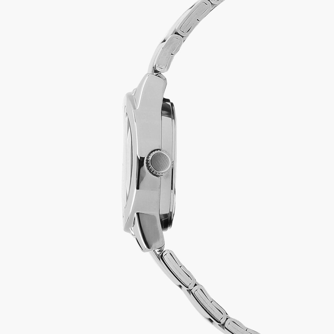 Casio SH33 Analog Quartz Women’s Enticer Watch | Black Dial | Silver Stainless Steel Strap | 50 m Water Resistant