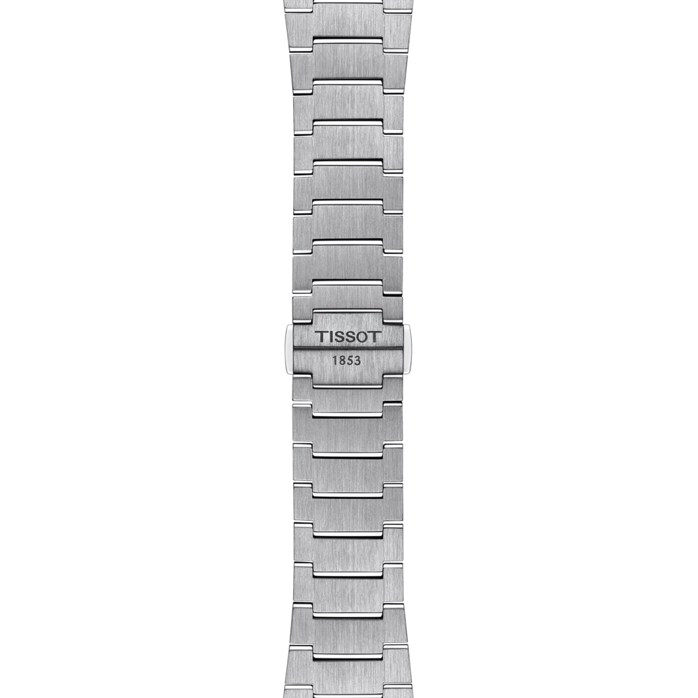 Tissot T1374101109101 Men Analog Quartz Watch with Mint Green Dial & Stainless Steel Bracelet