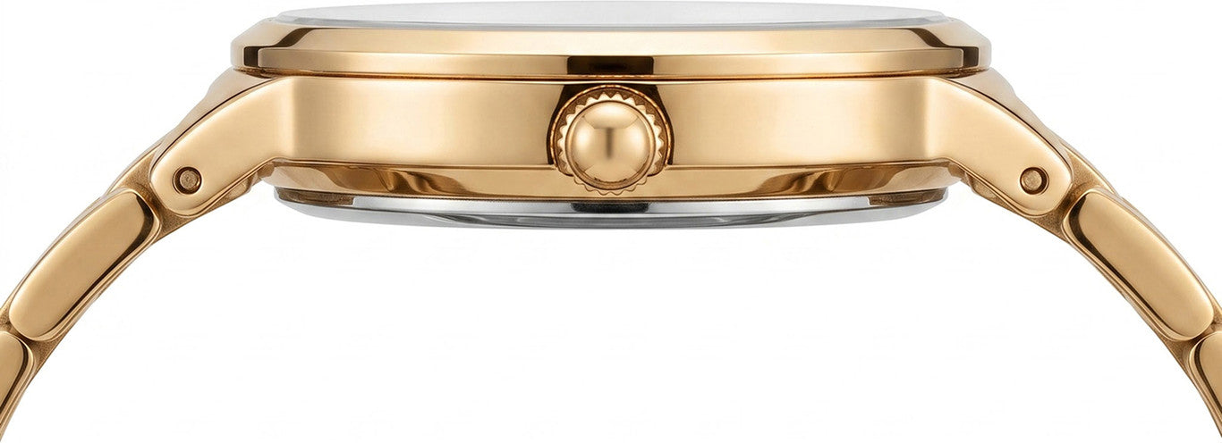 Daniel Wellington DW0DL2300 Black Dial Gold Stainless Steel Watch