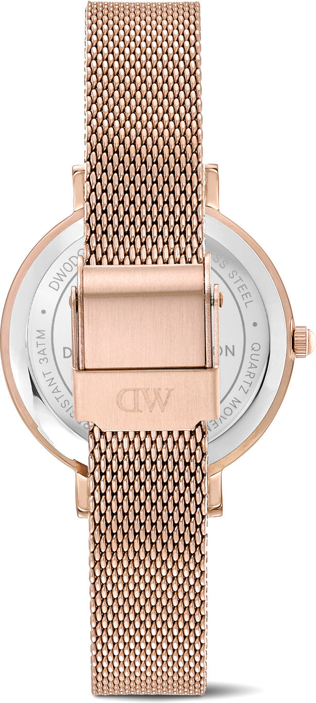 Daniel Wellington DW0DL3201 Silver Dial Women's Rose Gold Stainless Steel Watch