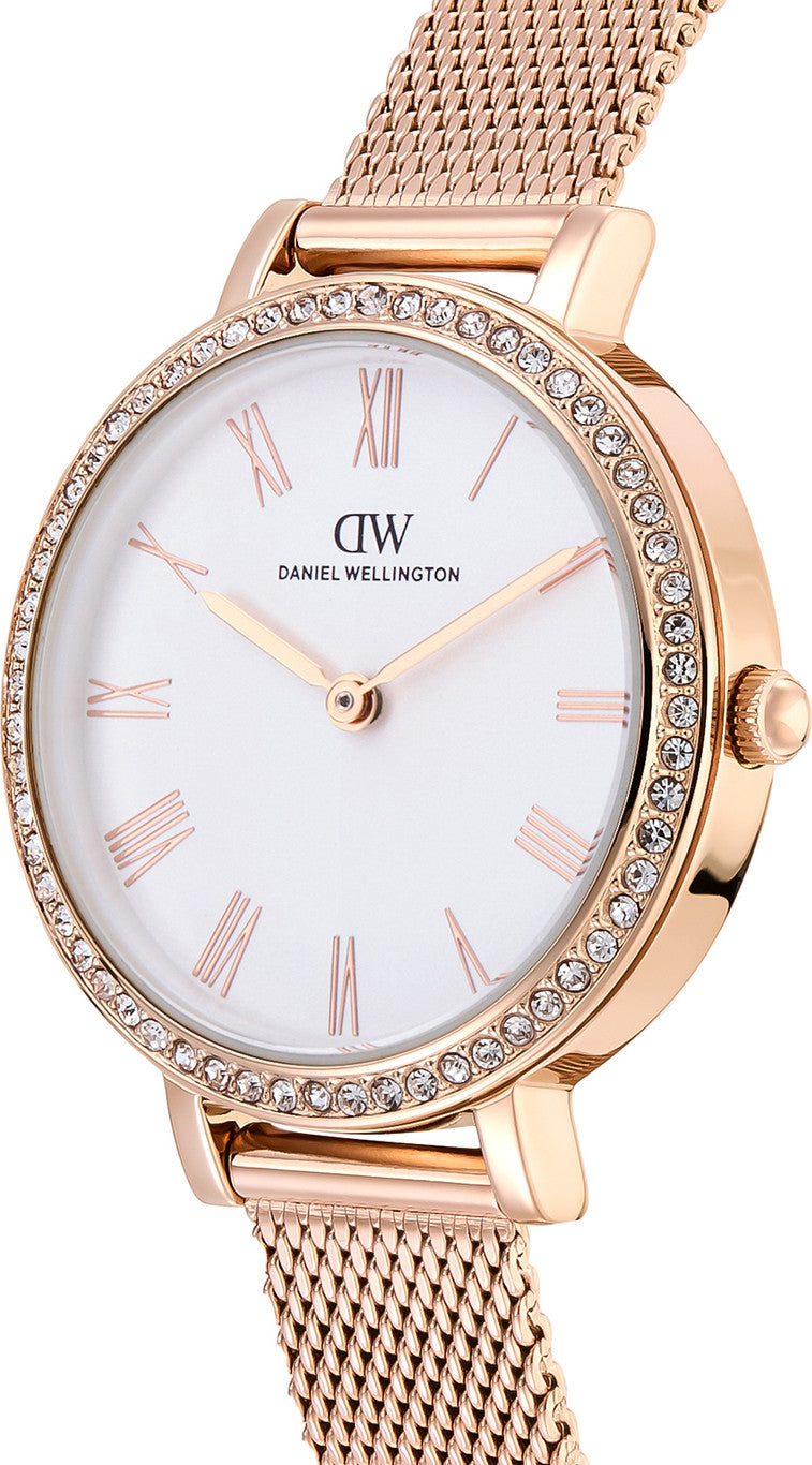 Daniel Wellington DW0DL3201 Silver Dial Women's Rose Gold Stainless Steel Watch