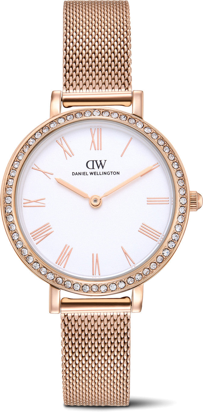 Daniel Wellington DW0DL3201 Silver Dial Women's Rose Gold Stainless Steel Watch