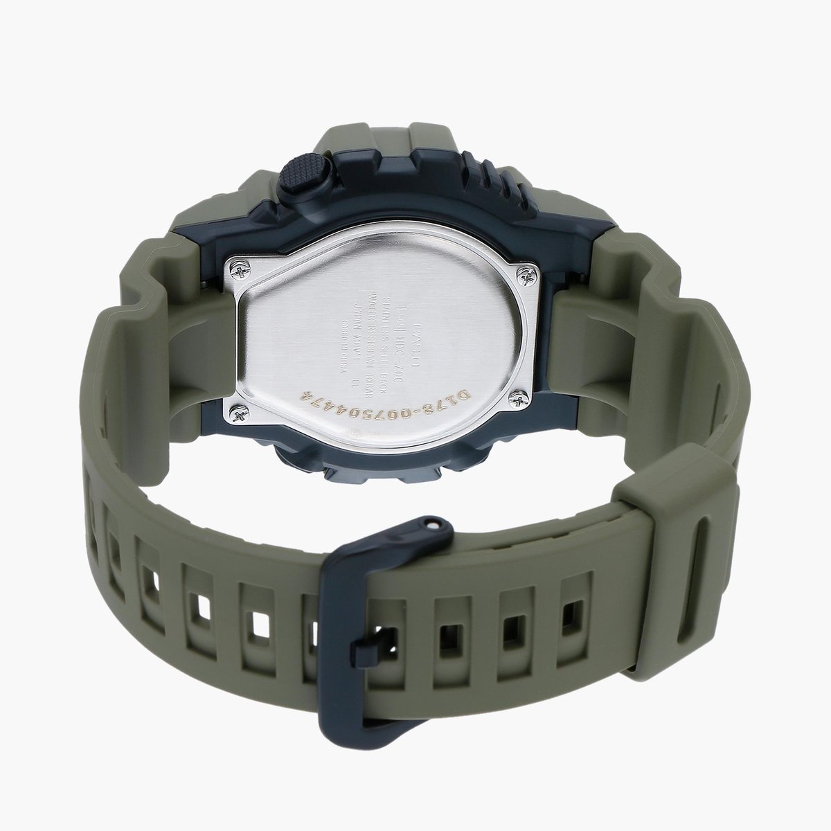 Casio D178 back case resin showing model number