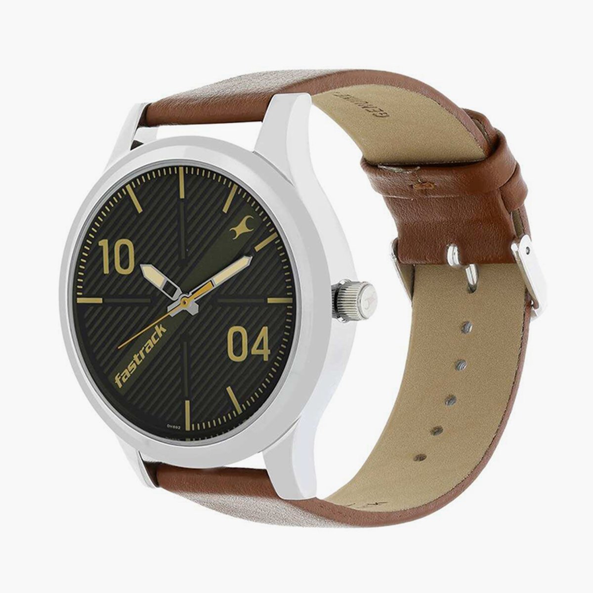 Fastrack NS38051SL02 side profile metal case