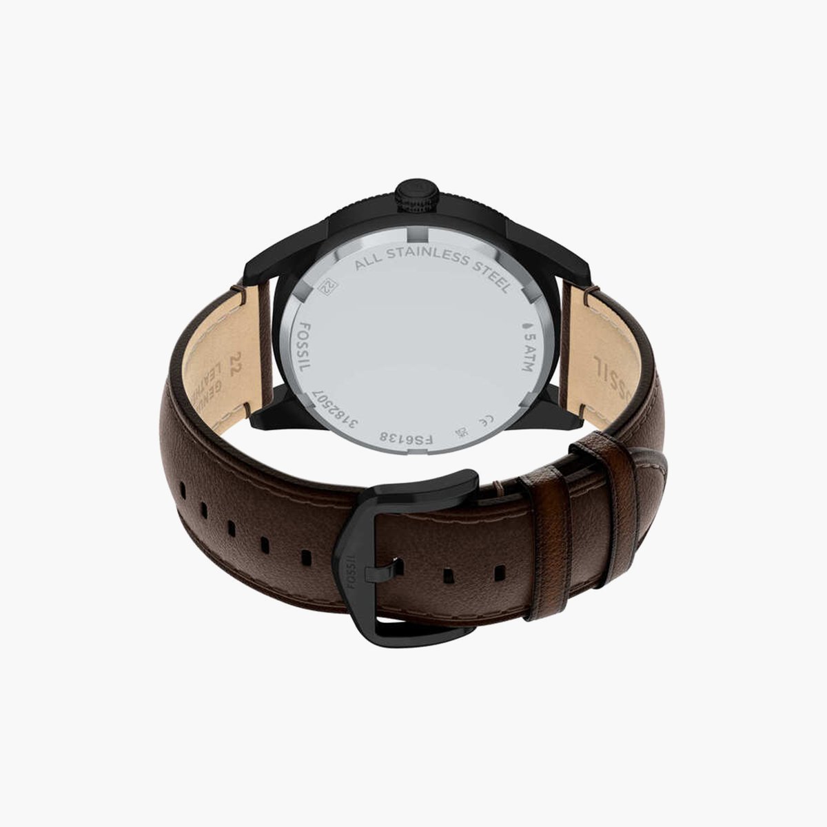 Fossil FS6138 Pearson Men Brown Watch Stylish Multifunction Analog Leather Watch For Male