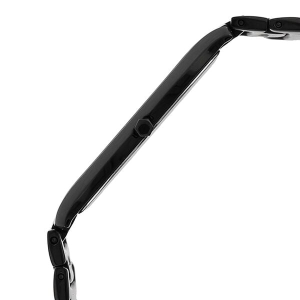 Titan 1044NM01 Men’s Analog Quartz Watch — Black Dial & Black Stainless Steel Bracelet