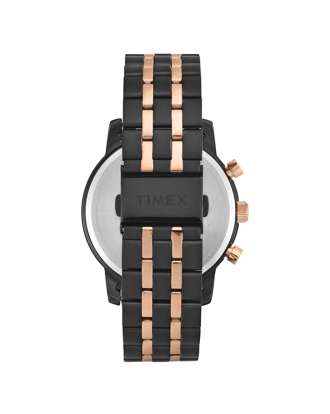Timex TWEG32202 Trendline Quartz Multifunction Black Dial Two-Tone Stainless Steel Men's Watch